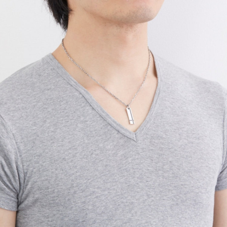 BLOOM ブルーム ステンレス ダイヤモンド ネックレス チャーム※チェーン別売り（サージカルステンレス 316L） ブラック