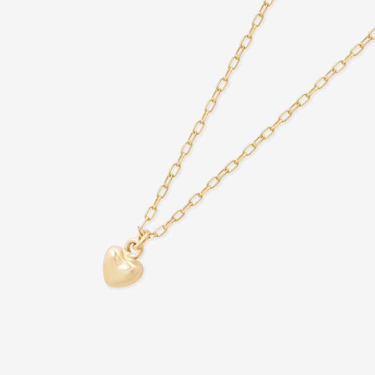 BLOOM ブルーム K10 イエローゴールド ハート ネックレス イエローゴールド