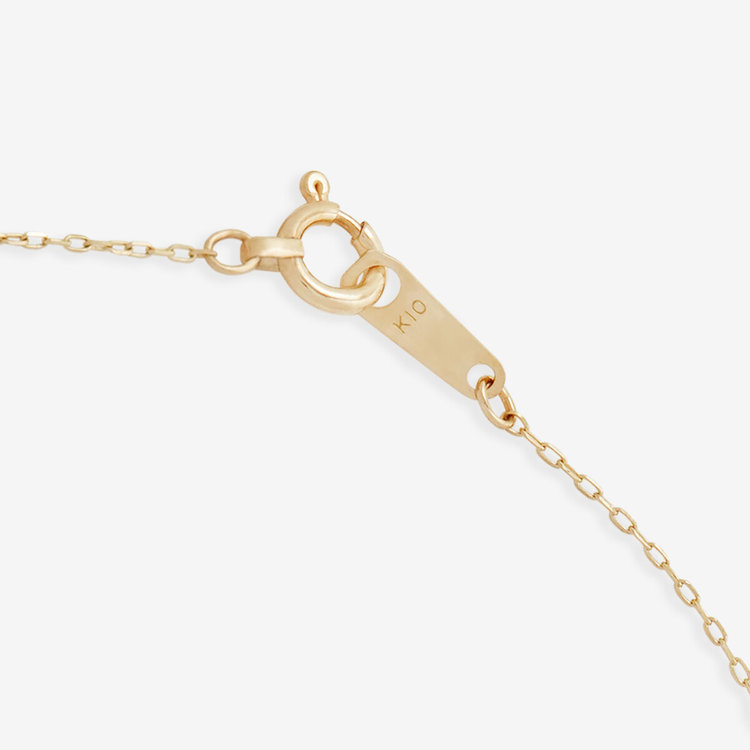 BLOOM ブルーム K10 イエローゴールド ハート ネックレス イエローゴールド