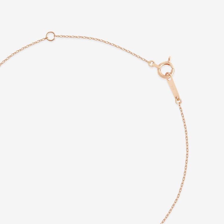 BLOOM ブルーム 【GLOW】6月誕生石 K10 ピンクゴールド 淡水パール ネックレス ピンクゴールド