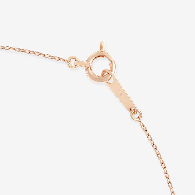 BLOOM ブルーム 【GLOW】6月誕生石 K10 ピンクゴールド 淡水パール ネックレス ピンクゴールド