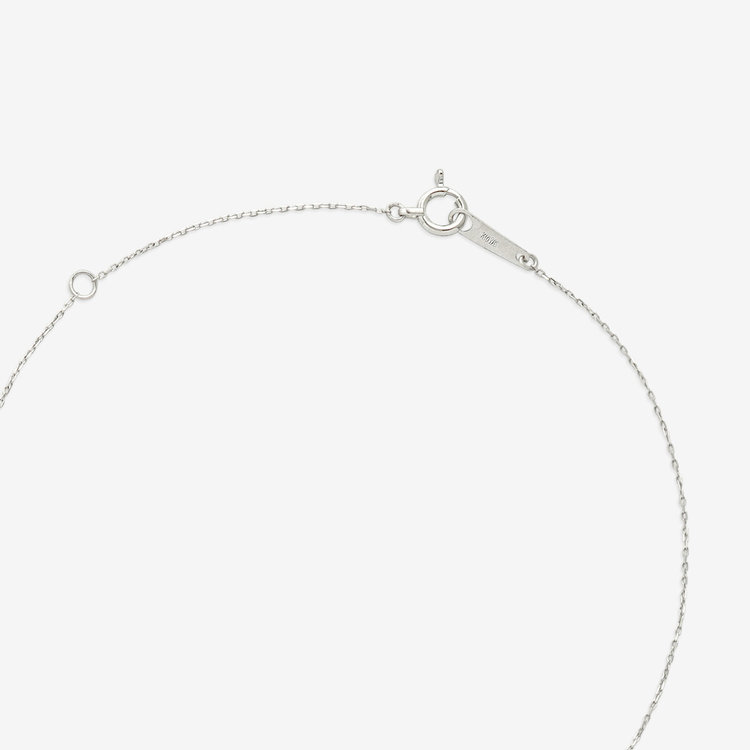 BLOOM ブルーム 【GLOW】K10 ホワイトゴールド ダイヤモンド ネックレス ホワイトゴールド