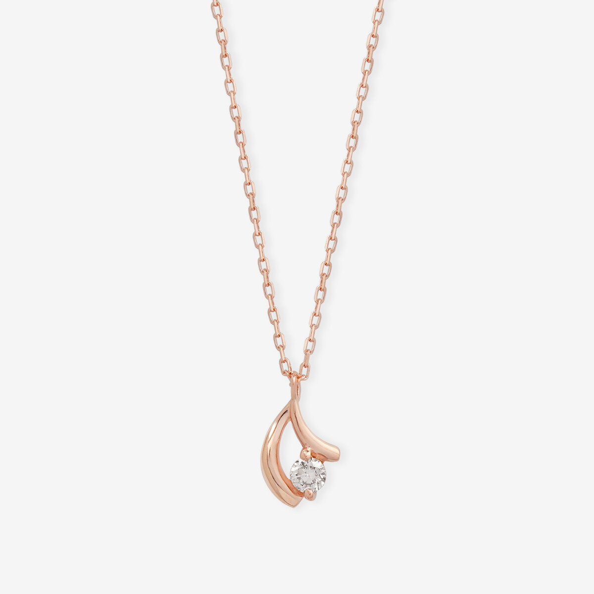 K10 ピンクゴールド ダイヤモンド ピアス（0212-2368-0015）｜ESTELLE