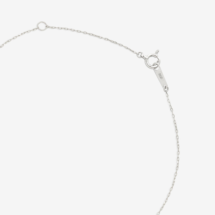 BLOOM ブルーム 【GLOW】K10 ホワイトゴールド ダイヤモンド ネックレス ホワイトゴールド