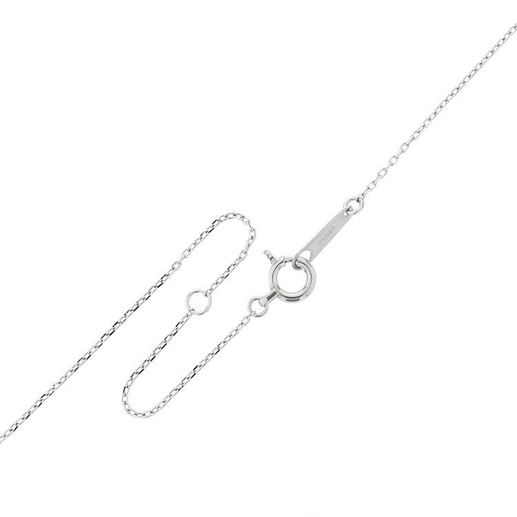 BLOOM ブルーム 【Heart＆Cupid】プラチナ ダイヤモンド ネックレス（0.2ct）<H&C証明カード/スコープ付> プラチナム