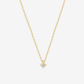 【WEB限定】K18 イエローゴールド ダイヤモンド ネックレス（0.06ct）