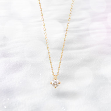 WEB限定】K18 イエローゴールド ダイヤモンド ネックレス（0.06ct）（0442-9012-0017）｜BLOOM(ブルーム）｜ネックレス｜ BLOOM（ブルーム）公式通販