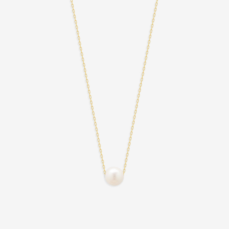 BLOOM ブルーム 【WEB限定】6月誕生石 K10 イエローゴールド あこや真珠 ネックレス（5.0mm-5.5ｍｍ） イエローゴールド