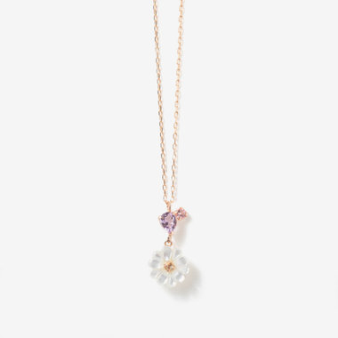 訳ありM240 レジンネックレス　爽やか色フラワーアレンジ　球体2.6cm trim_fce_item689c3ef37722d.jpg