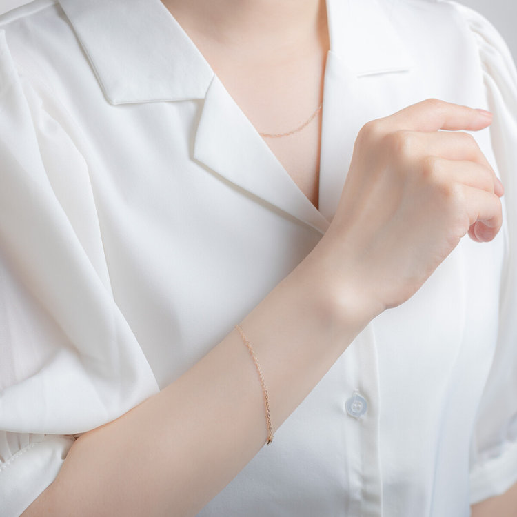 BLOOM ブルーム K10 イエローゴールド ブレスレット イエローゴールド