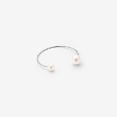 ステンレス パール バングル（サージカルステンレス 316L）