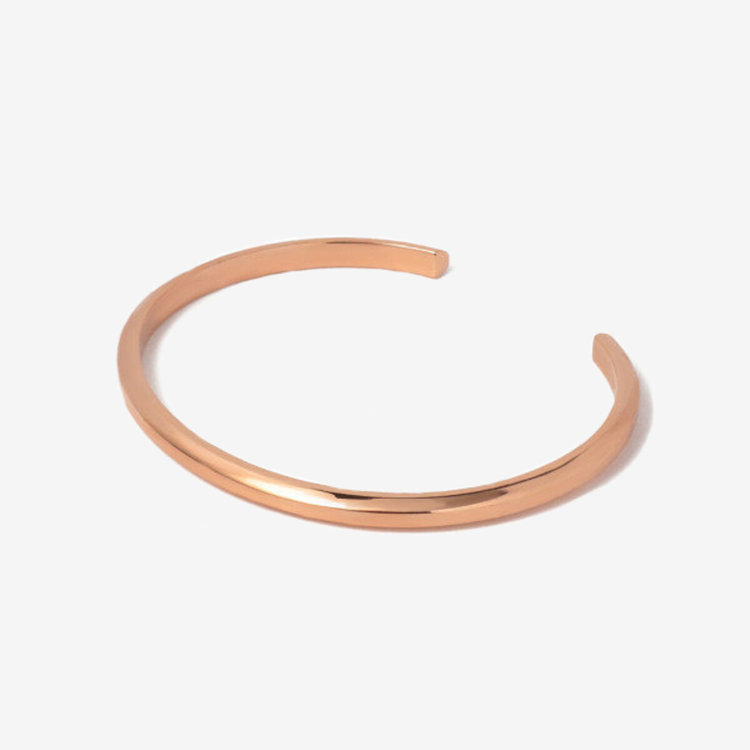 BLOOM ブルーム ステンレス ペアバングル（レディース）（サージカルステンレス 316L） ピンク