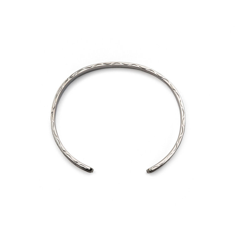 BLOOM ブルーム ステンレス ペアバングル（メンズ）（サージカルステンレス 316L） シルバー