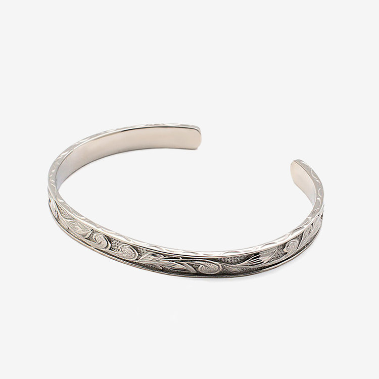 BLOOM ブルーム ステンレス ペアバングル（メンズ）（サージカルステンレス 316L） シルバー