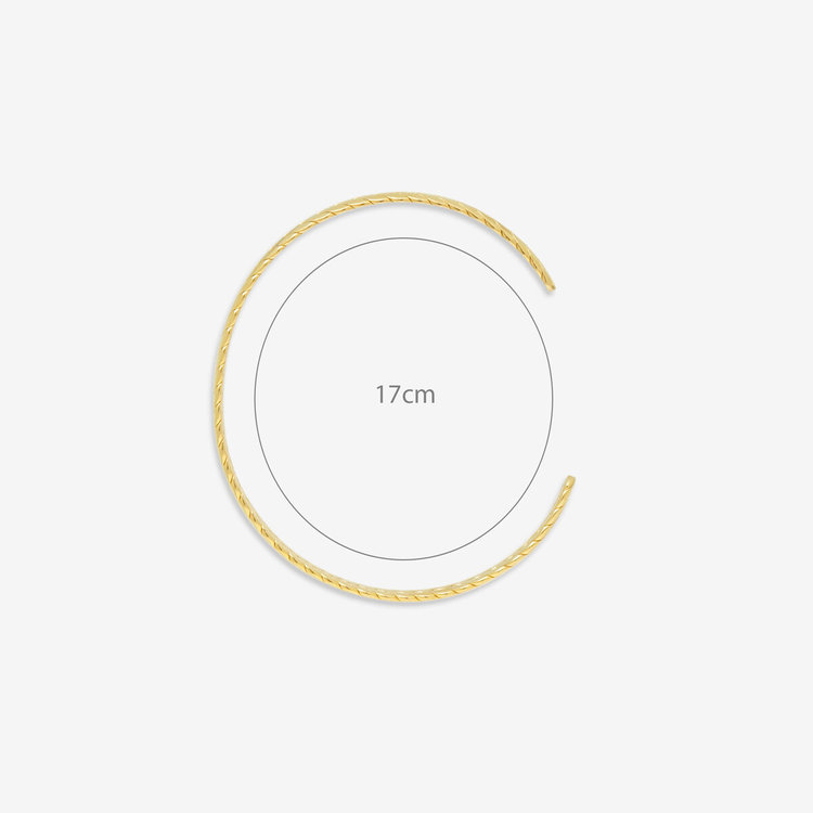 BLOOM ブルーム ステンレス バングル（サージカルステンレス316L） イエロー