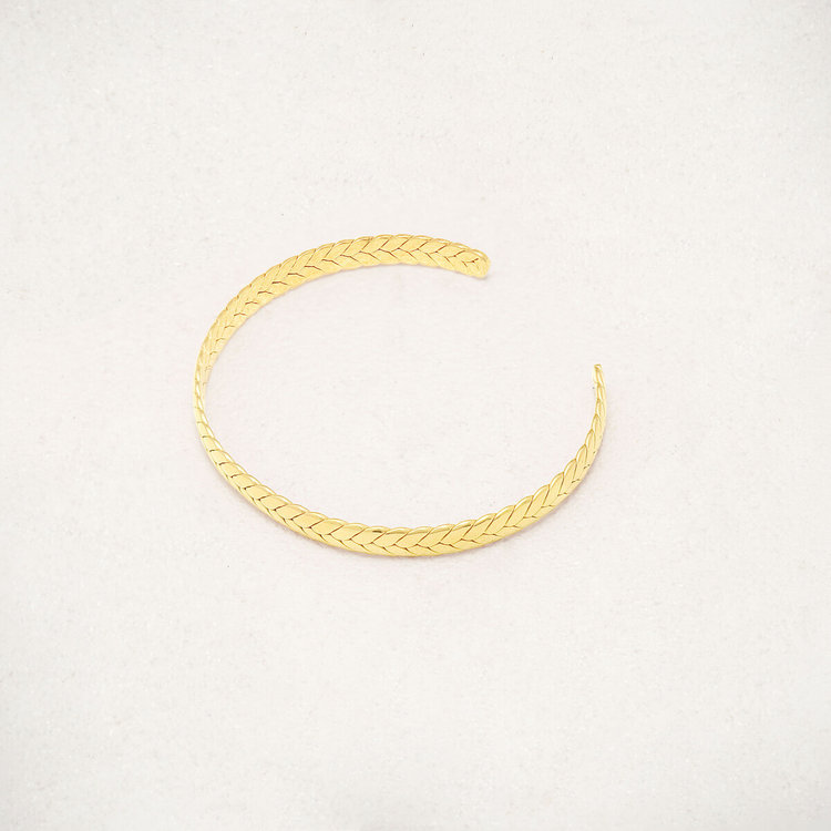 BLOOM ブルーム ステンレス バングル（サージカルステンレス316L） イエロー