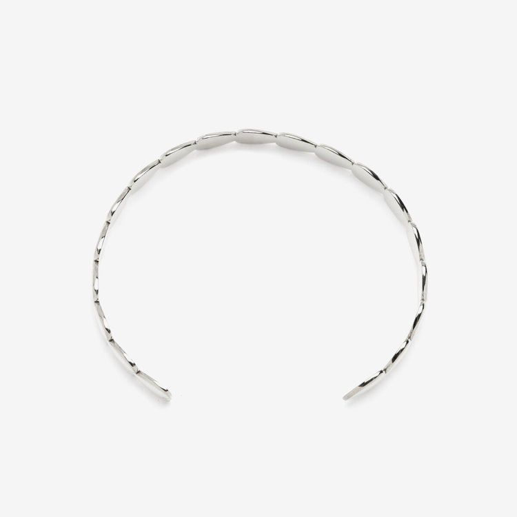 BLOOM ブルーム ステンレス ハート バングル（サージカルステンレス316L） シルバー