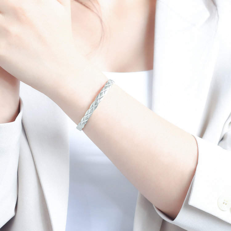 BLOOM ブルーム ステンレス バングル（サージカルステンレス316L） シルバー