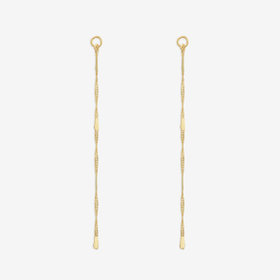 K10 イエローゴールド ピアスチャーム