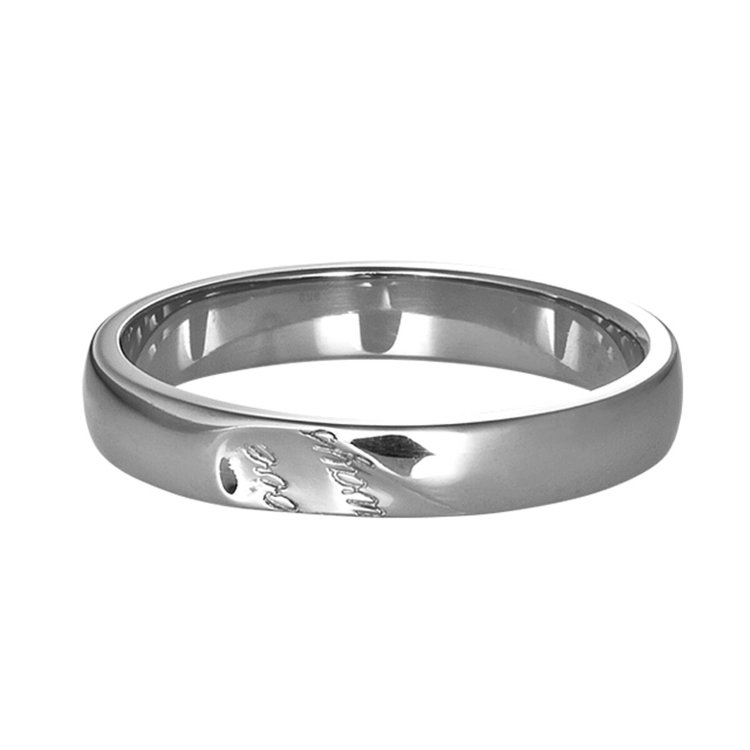 BLOOM ブルーム シルバー ブラックロジウムメッキ ハートシェア ペアリング ブラック