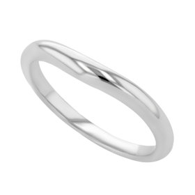 シルバー プラチナメッキ ペアリング