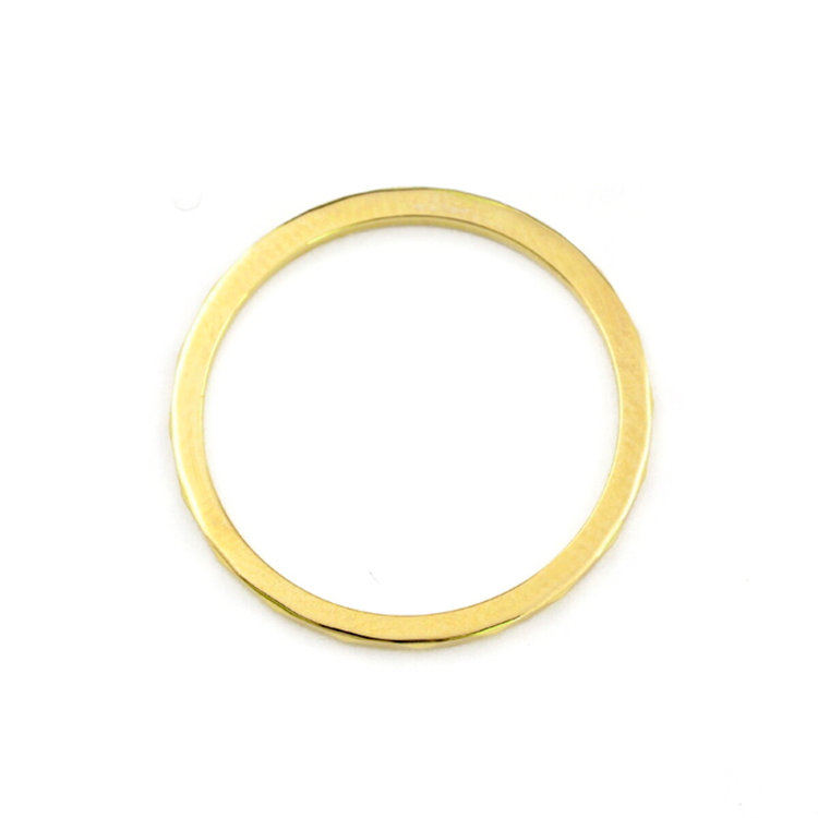 BLOOM ブルーム 【Mood】シルバー イエローゴールドメッキ リング（指輪）※ピンキーサイズあり イエロー