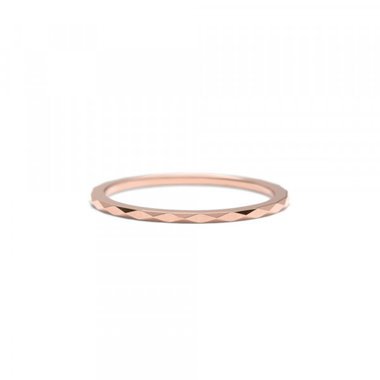 【Mood】シルバー ピンクゴールドメッキ リング（指輪）※ピンキーサイズあり