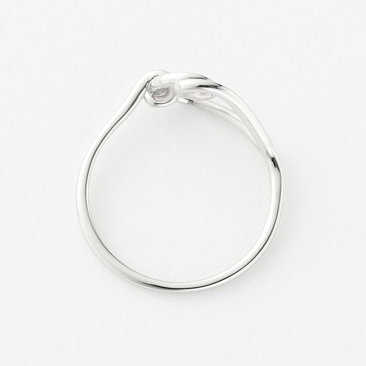 BLOOM ブルーム 【公式サイト限定】シルバー ロジウムメッキ ハート ピンキーリング（指輪） シルバー