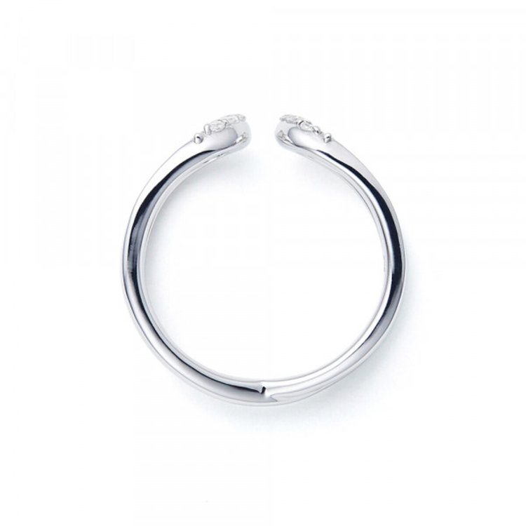 BLOOM ブルーム シルバー ロジウムメッキ キュービックジルコニア リング（指輪） シルバー