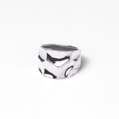 シルバー ロジウムメッキ リング（指輪）