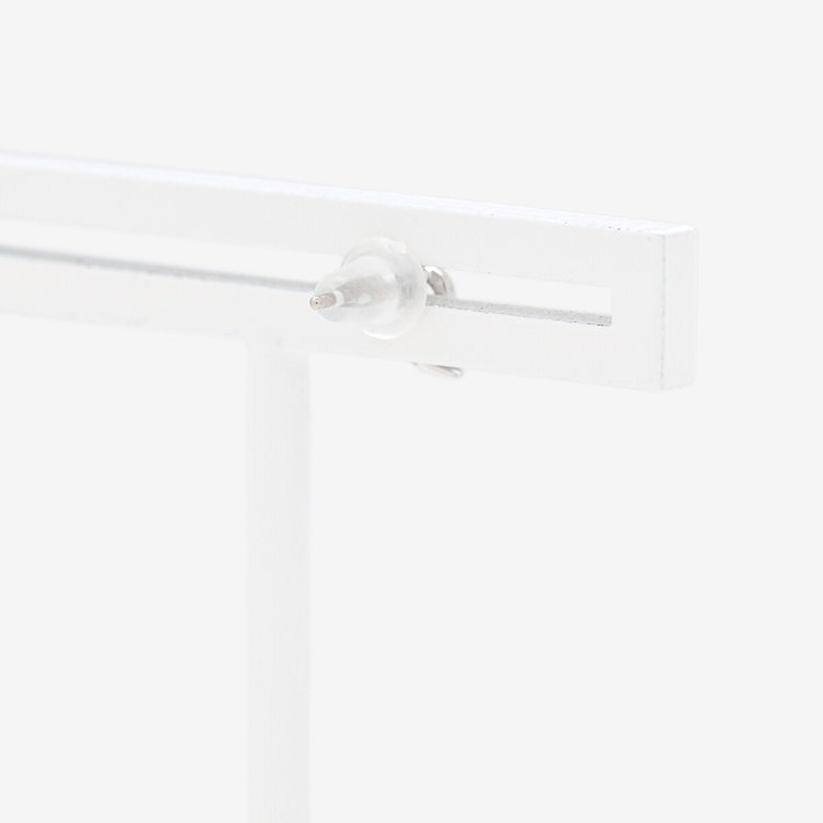 BLOOM ブルーム 【2025ウインターコレクション】シルバー ロジウムメッキ キュービックジルコニア 星座 ピアス（てんびん座） ※片耳用 シルバー