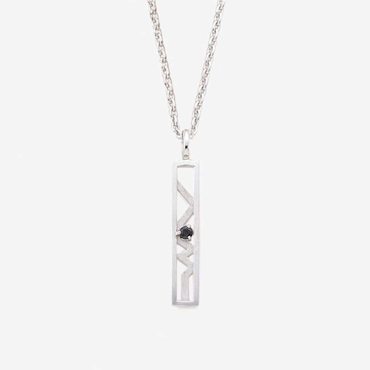 Mood】シルバー ピンクゴールドメッキ キュービックジルコニア ハート