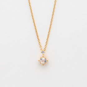 WEB限定】7月誕生石 K18 ピンクゴールド ルビー ネックレス（0351-9588