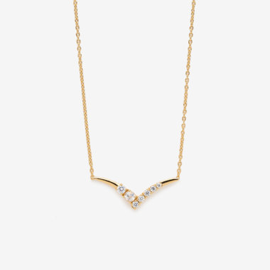 6月誕生石 シルバー イエローゴールドメッキ ムーンストーン ネックレス