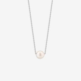 【WEB限定】6月誕生石 シルバー ロジウムメッキ あこや真珠 ネックレス