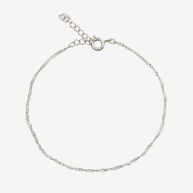 【Mood】シルバー プラチナメッキ ブレスレット