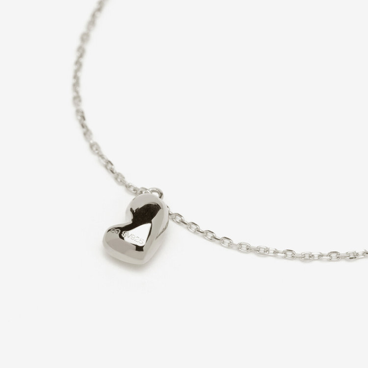 BLOOM ブルーム 【2025オータムコレクション】シルバー ロジウムメッキ ハート ブレスレット シルバー