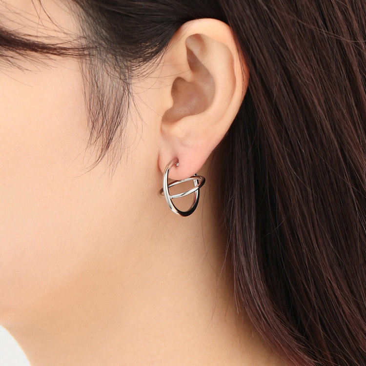 BLOOM ブルーム 【WEB限定】シルバー プラチナメッキ イヤリング シルバー