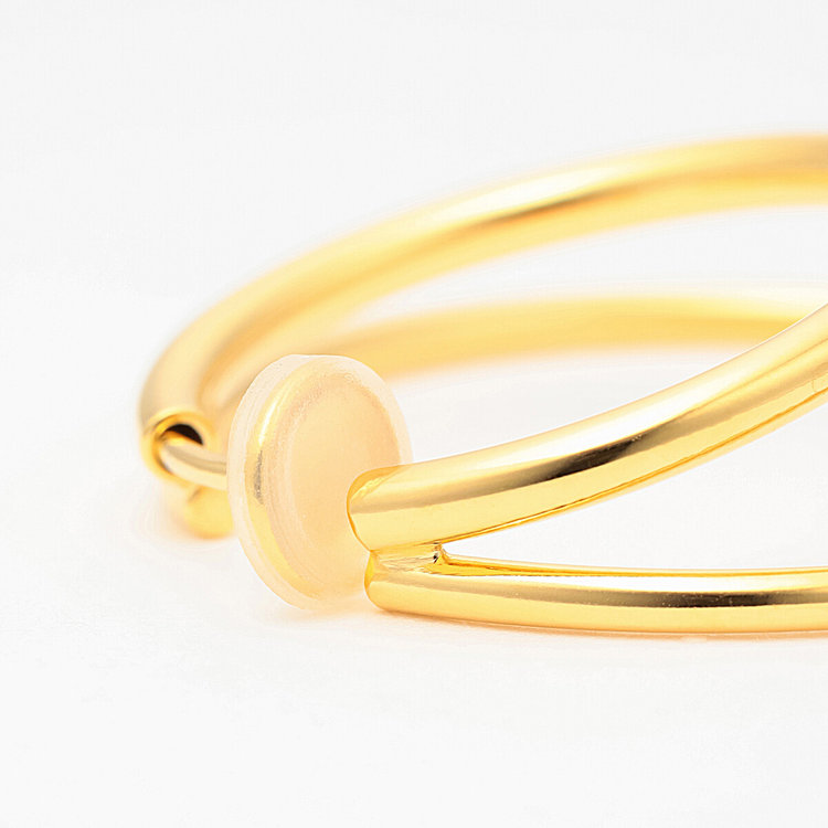 BLOOM ブルーム 【WEB限定】シルバー イエローゴールドメッキ イヤリング イエロー