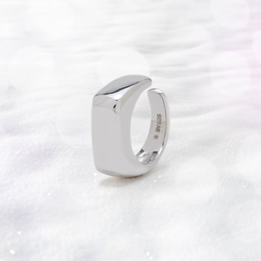 【2025ウインターコレクション】シルバー ロジウムメッキ イヤーカフ