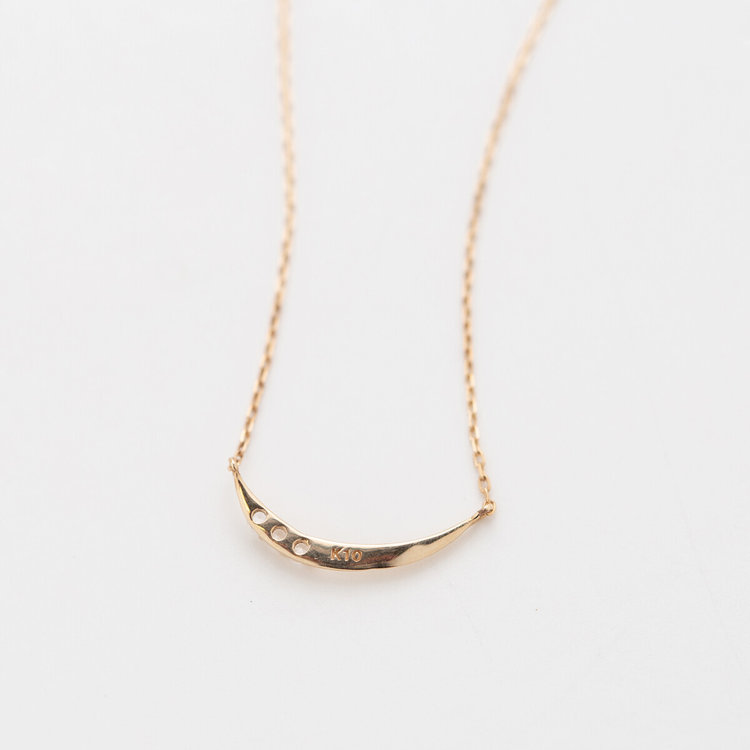 BLOOM ブルーム K10 イエローゴールド ダイヤモンド ネックレス セット イエローゴールド