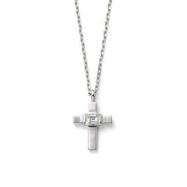 プラチナ ダイヤモンド クロス ネックレス Bpp0b Bloom ブルーム Bloom ブルーム 公式通販 ジュエリー ネックレス ピアス 指輪