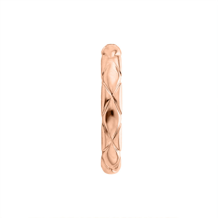 BLOOM ブライダル 【受注生産】K18 ピンクゴールド ダイヤモンド マリッジリング（レディース） ピンクゴールド