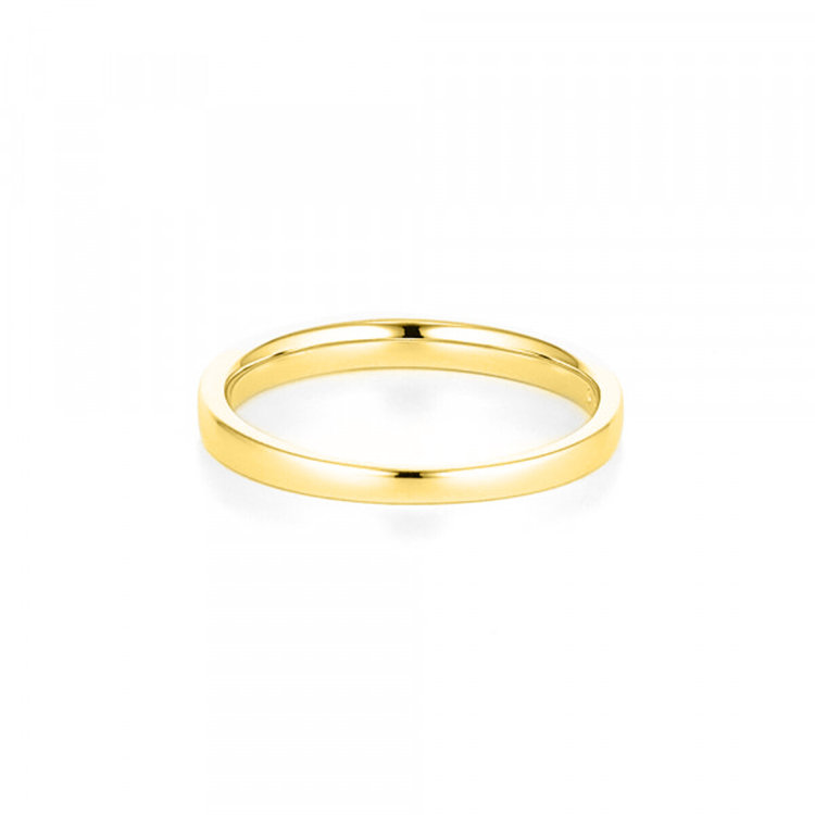 BLOOM ブライダル 【受注生産】K18 イエローゴールド ダイヤモンド マリッジリング（レディース） ゴールド