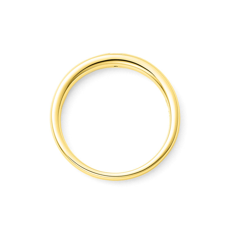 BLOOM ブライダル 【受注生産】K18 イエローゴールド ダイヤモンド マリッジリング（レディース） ゴールド