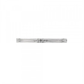 【受注生産】プラチナ ダイヤモンド マリッジリング（レディース）