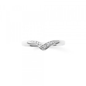 【受注生産】プラチナ ダイヤモンド マリッジリング（レディース）