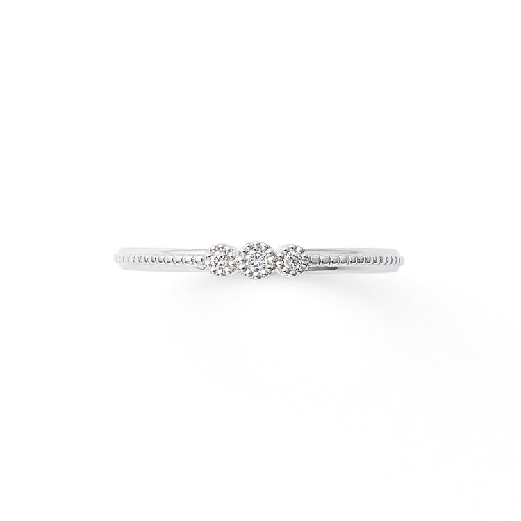 BLOOM ブライダル 【受注生産】プラチナ ダイヤモンド マリッジリング（レディース） プラチナム