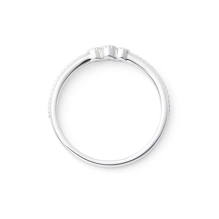 BLOOM ブライダル 【受注生産】プラチナ ダイヤモンド マリッジリング（レディース） プラチナム