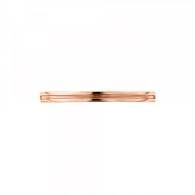 【受注生産】K18 ピンクゴールド マリッジリング（メンズ）